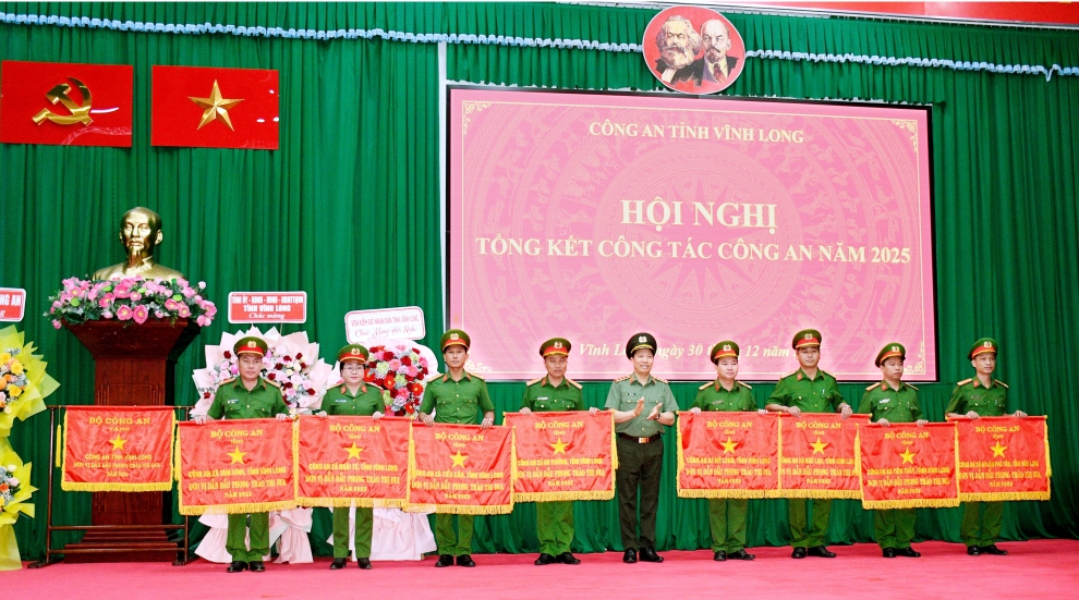 Công an xã Mỹ Long - đơn vị dẫn đầu phong trào thi đua “Vì an ninh Tổ quốc” năm 2025