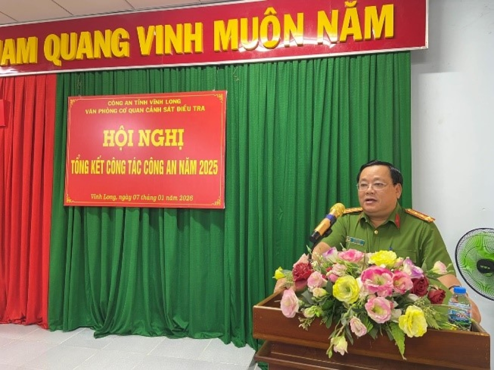 1 Đại tá Võ Công Bình phát biểu