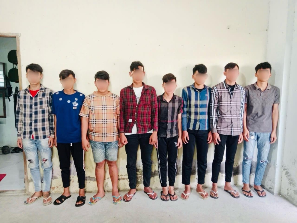 Công an xã Tân Thủy xác minh, làm rõ nhóm thanh thiếu niên đánh nhau