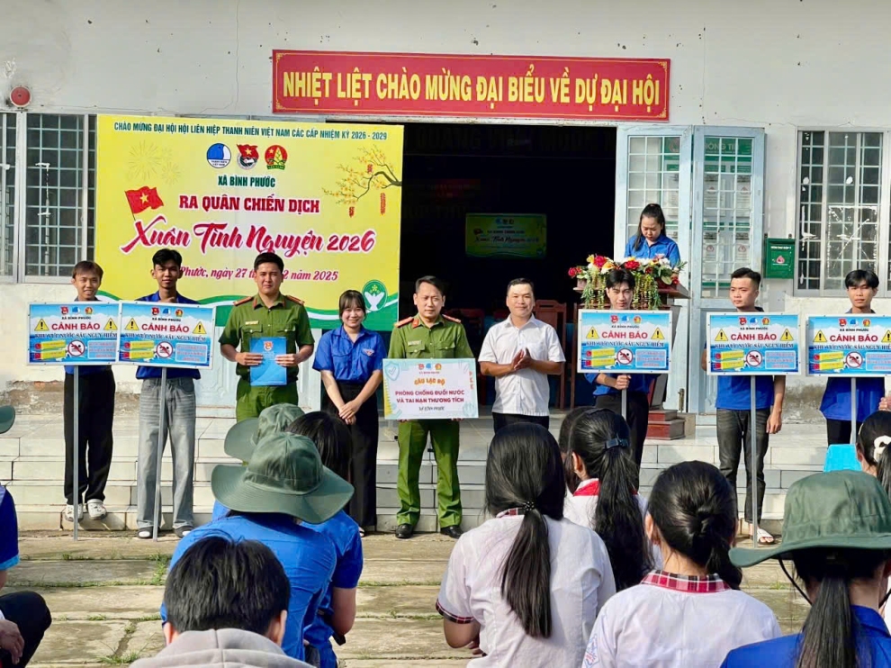 Lễ ra quân chiến dịch Xuân tình nguyện năm 2026