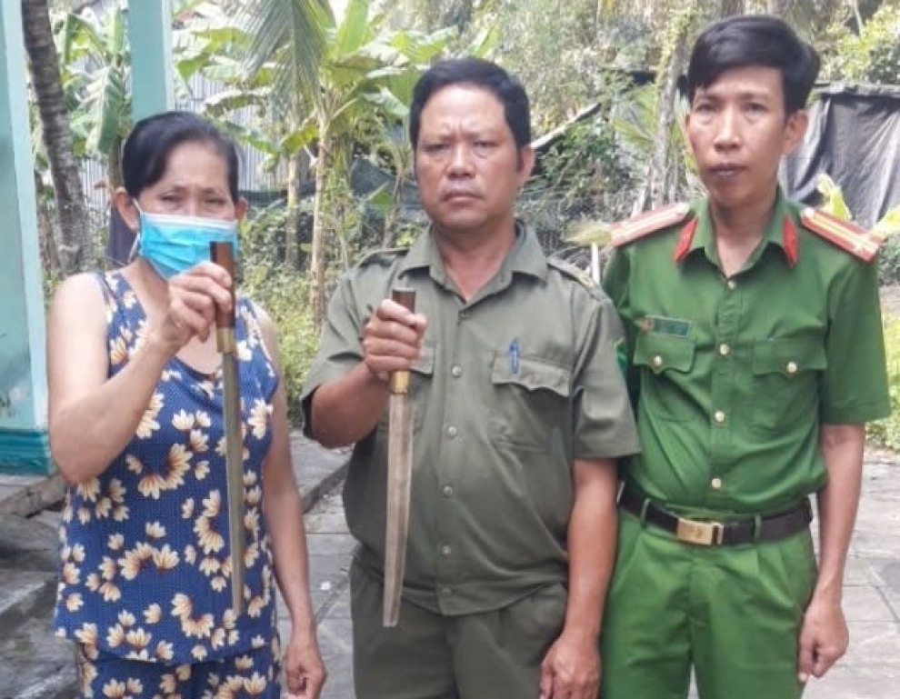 Tuyên truyền, vận động thực hiện tốt công tác quản lý, sử dụng vũ khí, vật liệu nổ và công cụ hỗ trợ