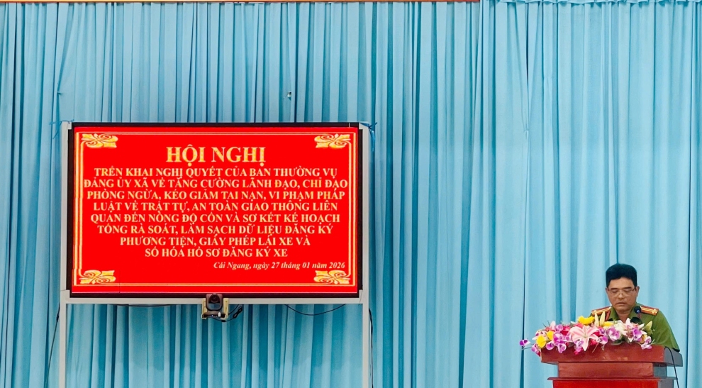 Quyết liệt kéo giảm tai nạn giao thông và đẩy mạnh “làm sạch” dữ liệu đăng ký xe