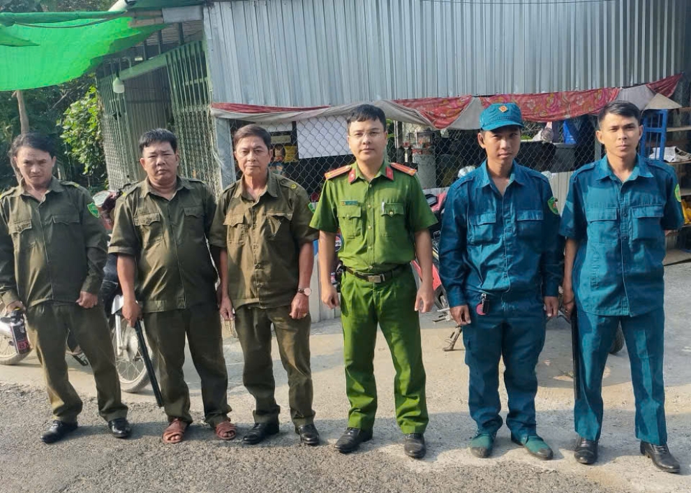 Công an xã Ngãi Tứ phối hợp Ban Chỉ huy Quân sự xã và lực lượng tham gia bảo vệ an ninh trật tự ở cơ sở bảo đảm an ninh trật tự  Tết “Quân – Dân” năm 2026 Thực hiện kế hoạch của Ủy ban nhân dân xã Ngãi Tứ về tổ chức Tết “Quân – Dân” năm 2026, Công an