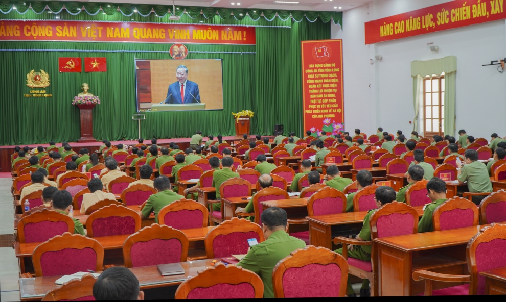Tổng Bí thư Tô Lâm phát biểu chỉ đạo tại Hội nghị