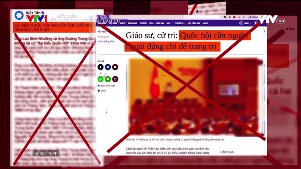 Cảnh giác với thông tin xấu, độc liên quan đến bầu cử Đại biểu Quốc hội và Hội đồng nhân dân các cấp