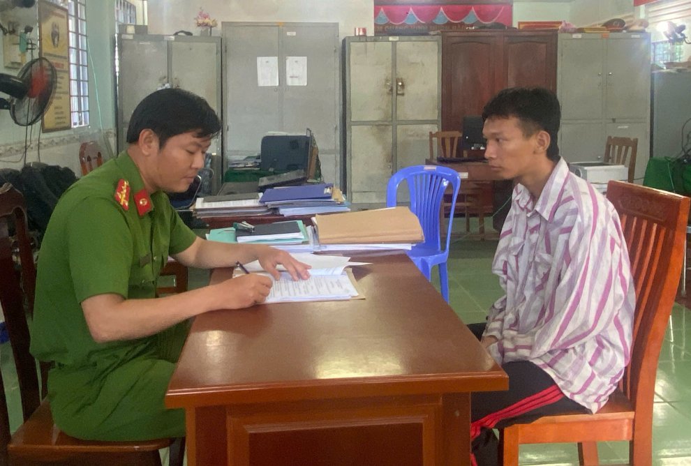 ĐỐI TƯỢNG NGUYỄN THANH THÁI TẠI CƠ QUAN CÔNG AN
