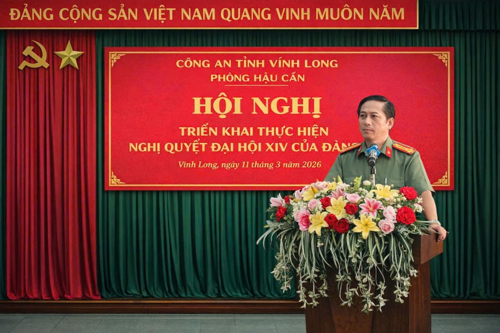 Phòng Hậu cần triển khai thực hiện Nghị quyết Đại hội XIV của Đảng