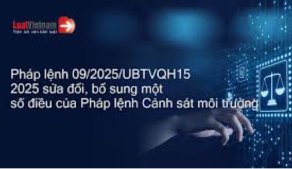 PHAP LENH MOI TRUONG