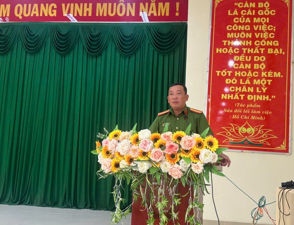 Công an xã An Hiệp triển khai kế hoạch bảo đảm ANTT bầu cử đại biểu Quốc Hội khóa XVI và đại biểu Hội đồng nhân dân các cấp nhiệm kỳ 2026 - 2031