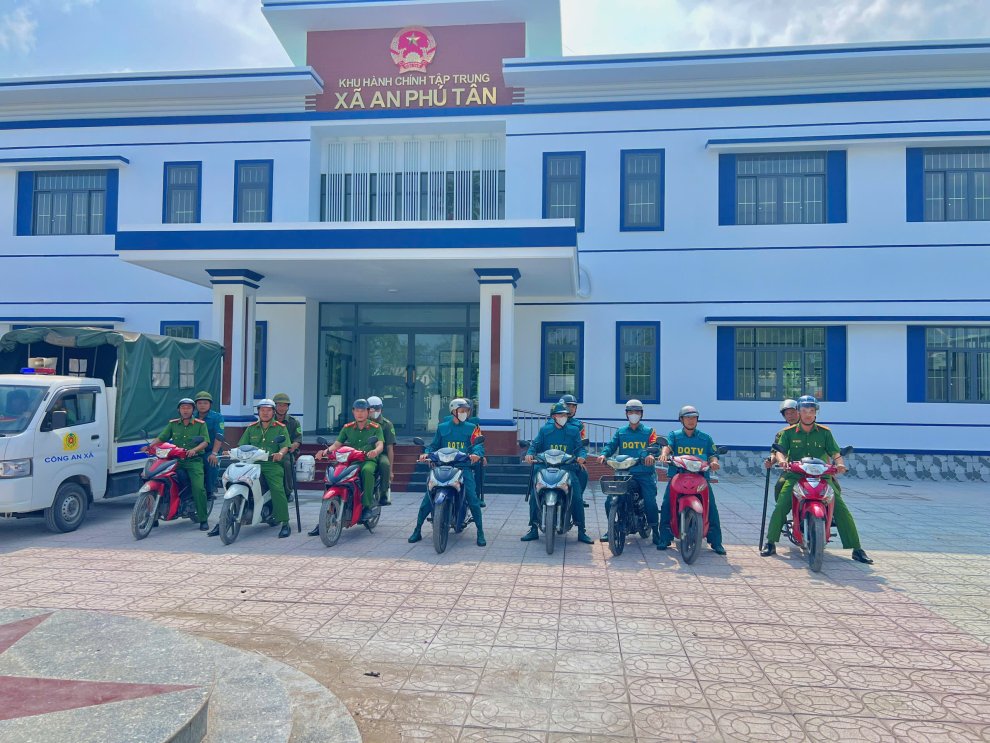 Công an xã An Phú Tân quyết tâm bảo vệ tuyệt đối an toàn bầu cử đại biểu Quốc hội khoá XVI và đại biểu HĐND các cấp nhiệm kỳ 2026 - 2031