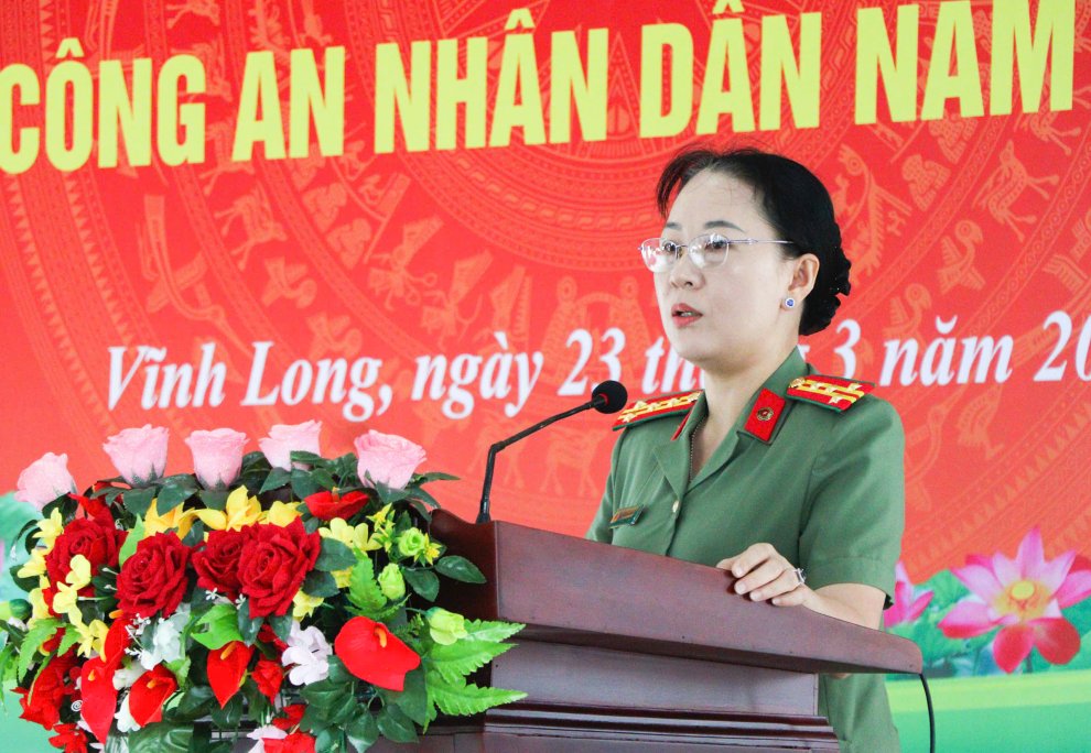 Công an tỉnh Vĩnh Long khai giảng tập huấn điều lệnh, quân sự, võ thuật CAND năm 2026