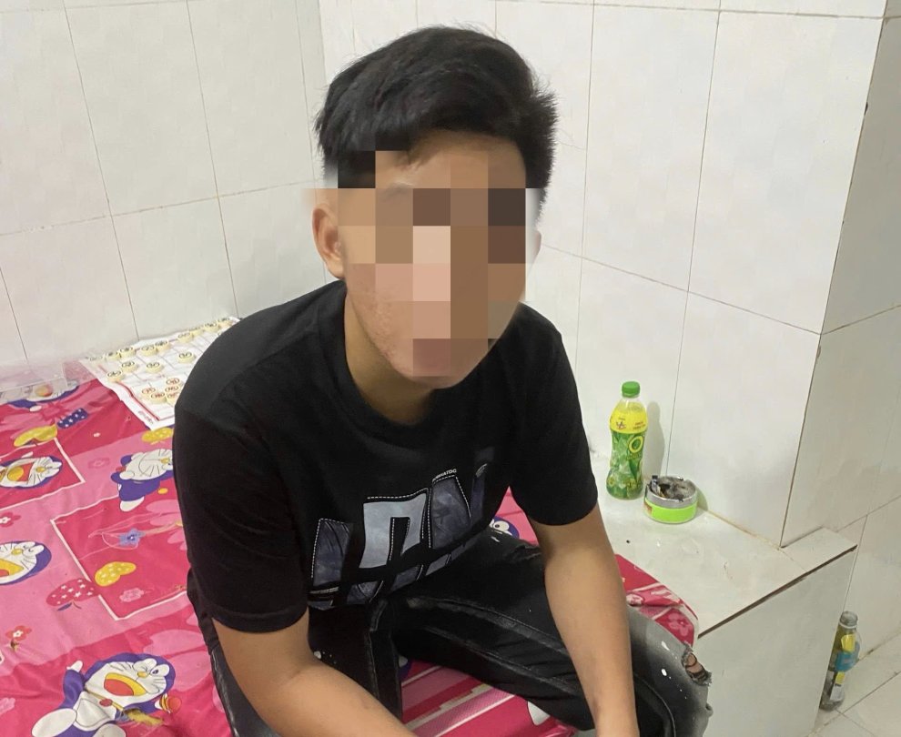 Công an xã Tân Thuỷ bắt giữ đối tượng có quyết định truy tìm