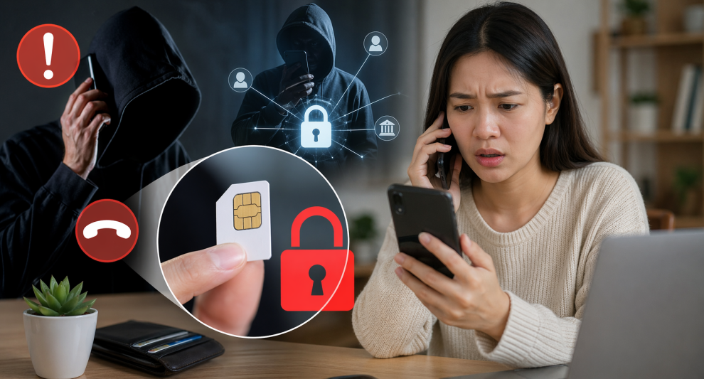 Ảnh minh họa bài lừa đảo khóa SIM