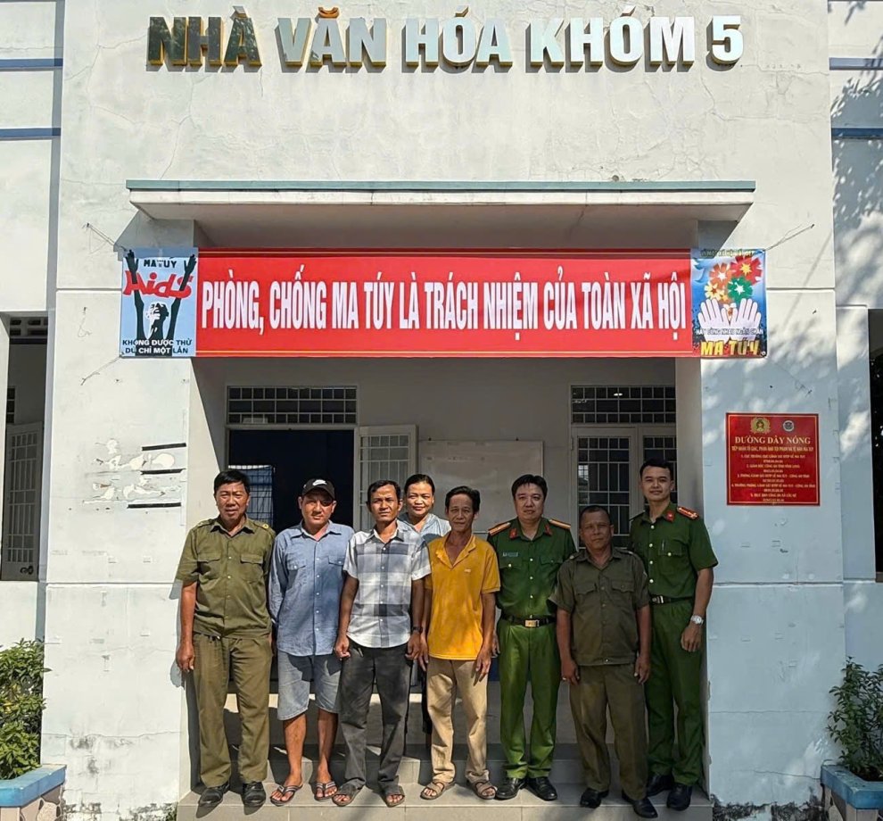 Công an xã Cầu Kè tăng cường tuyên truyền phòng, chống ma túy