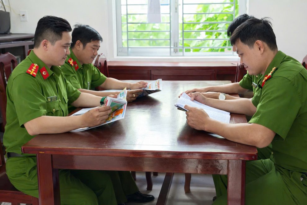 Lan tỏa nét đẹp văn hóa đọc trong cán bộ, chiến sĩ Công an