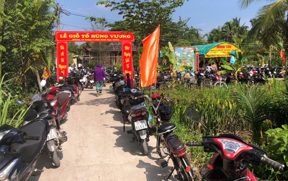 Lễ Giỗ Tổ Hùng Vương tại Đình Lương Phú
