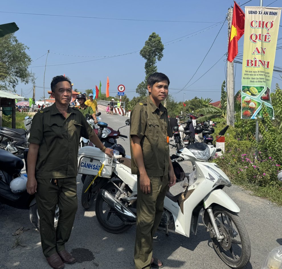 lực lượng CAX trực tại các vị trí trọng điểm 2