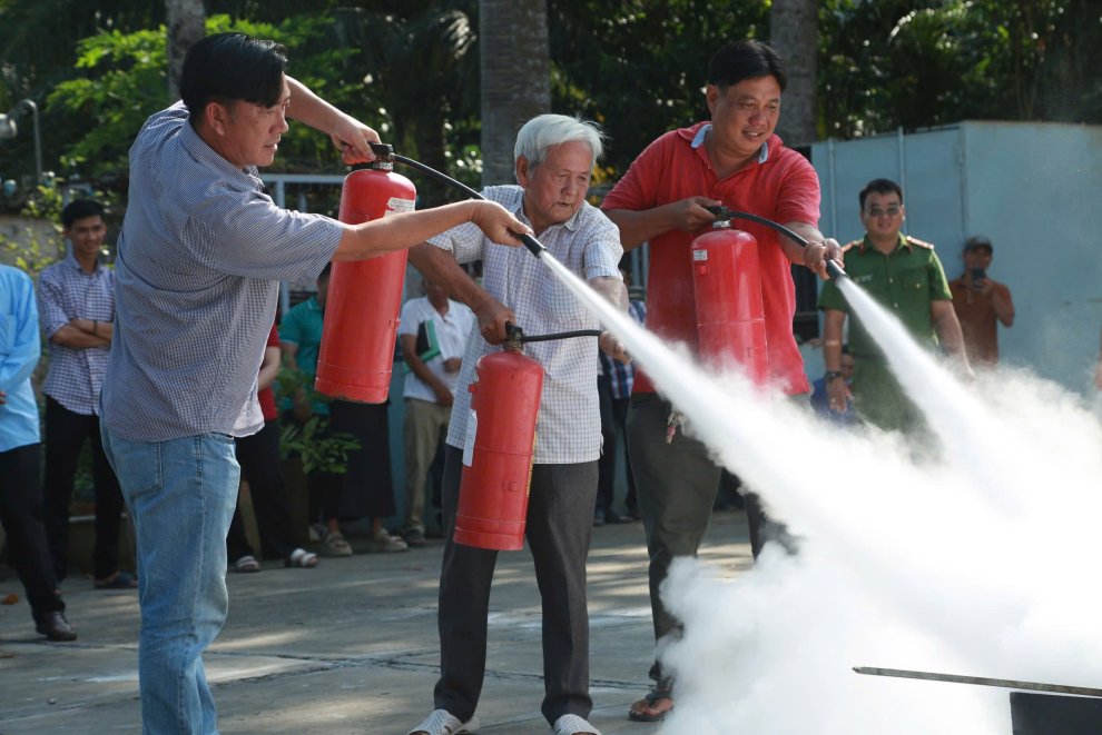 Phát huy vai trò của lực lượng chữa cháy tại chỗ