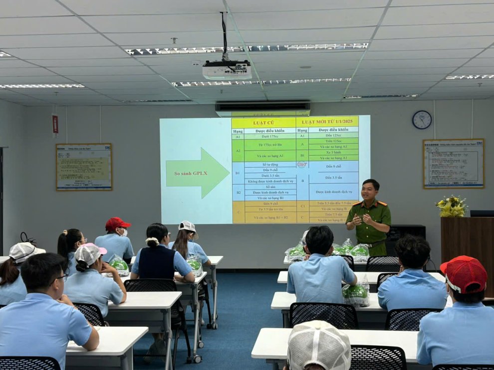 Phát huy hiệu quả tuyên truyền, phổ biến pháp luật và bảo đảm an ninh công nhân trên địa bàn phường Cái Vồn