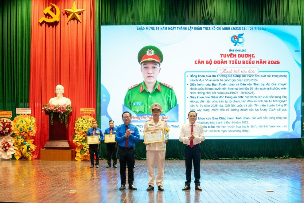 Thủ lĩnh thanh niên Công an cơ sở gương mẫu, trách nhiệm