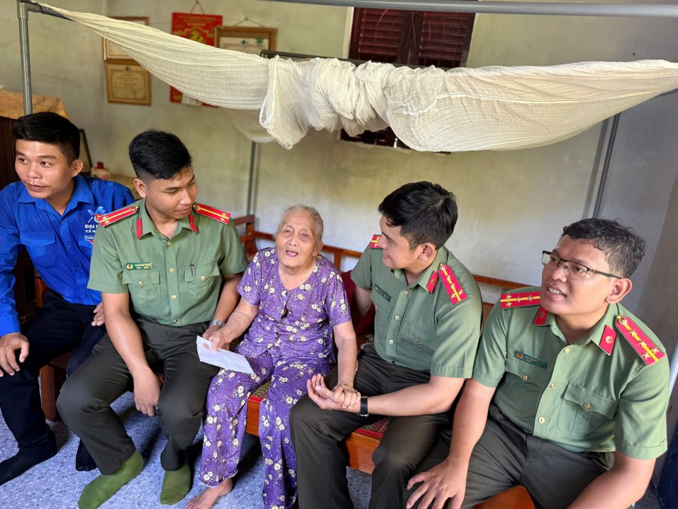 Tuổi trẻ An ninh nhân dân và hành trình tri ân đầy ý nghĩa
