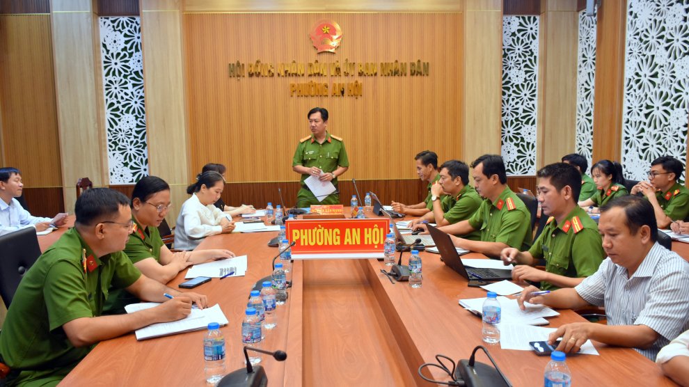 Quang cảnh buổi kiểm tra