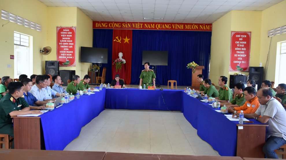 Quang cảnh buổi kiểm tra