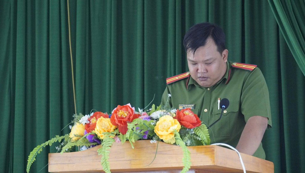 Công an phường Tân Hạnh triển khai công tác phòng, chống và kiểm soát ma túy năm 2026