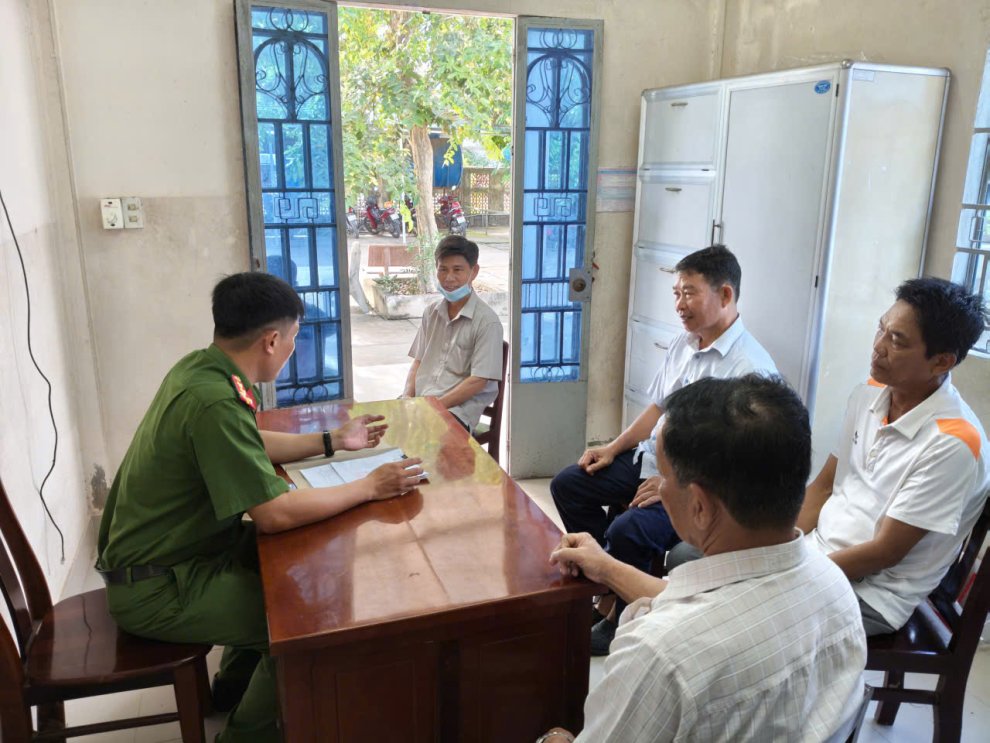 CSKV PHỐI HỢP BAN CTMT ẤP