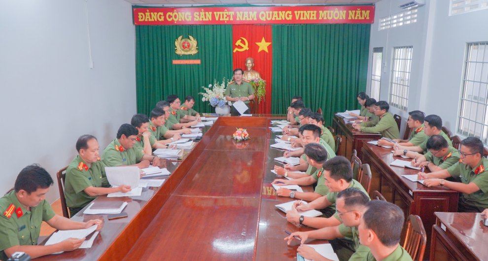 Phòng An ninh đối ngoại Công an tỉnh Vĩnh Long chủ động bảo đảm an ninh đối ngoại trong tình hình mới