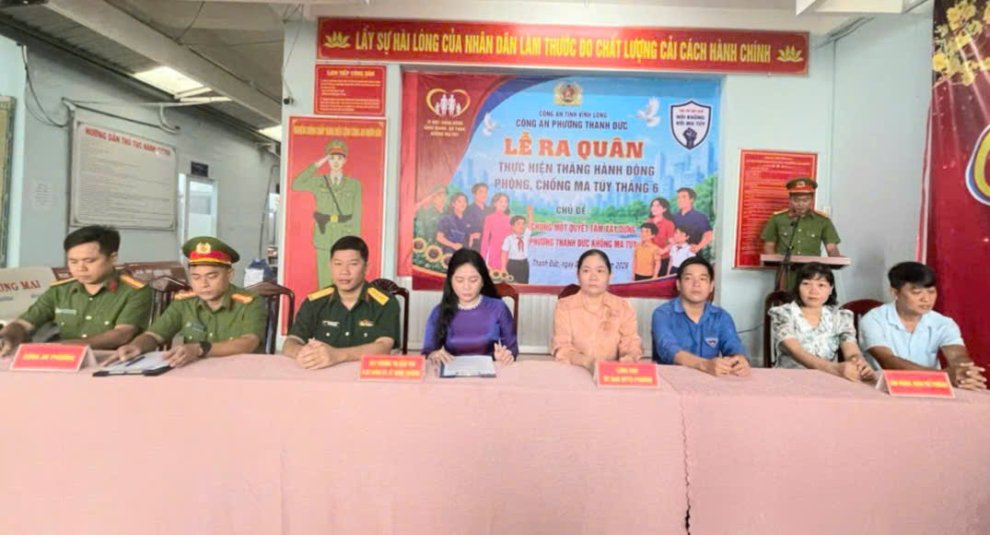 Quang cảnh Lễ ra quân thực hiện tháng hành động phòng, chống ma túy năm 2026 307ebb