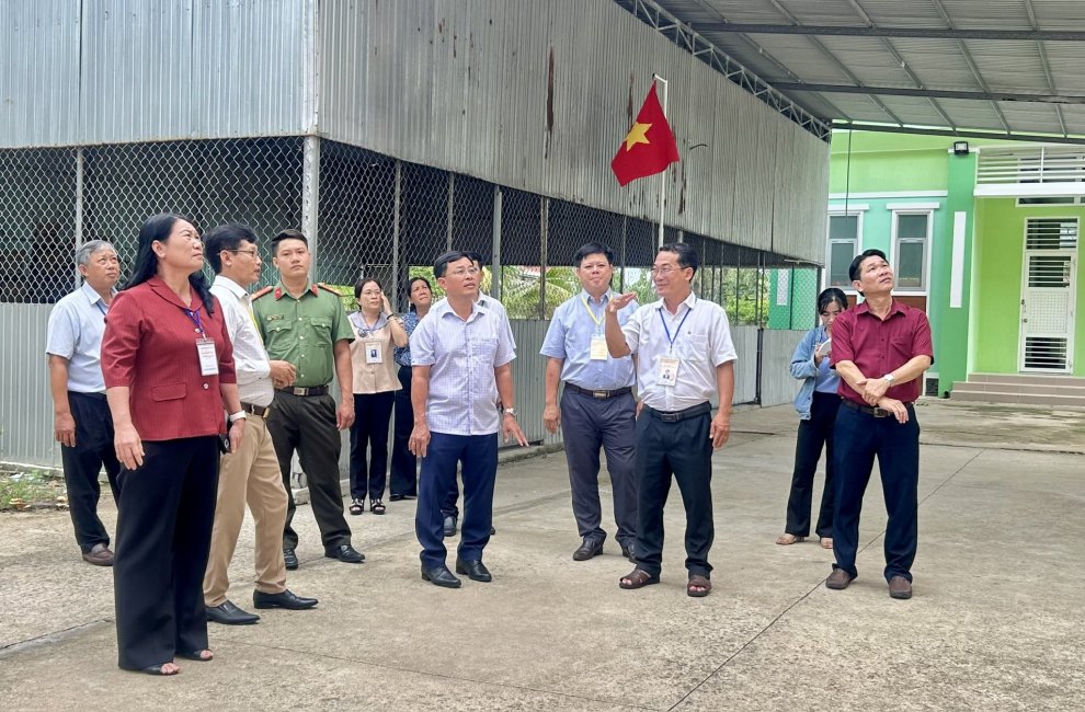 Kiểm tra công tác bảo đảm an ninh, an toàn phục vụ kỳ thi tốt nghiệp THPT năm 2026