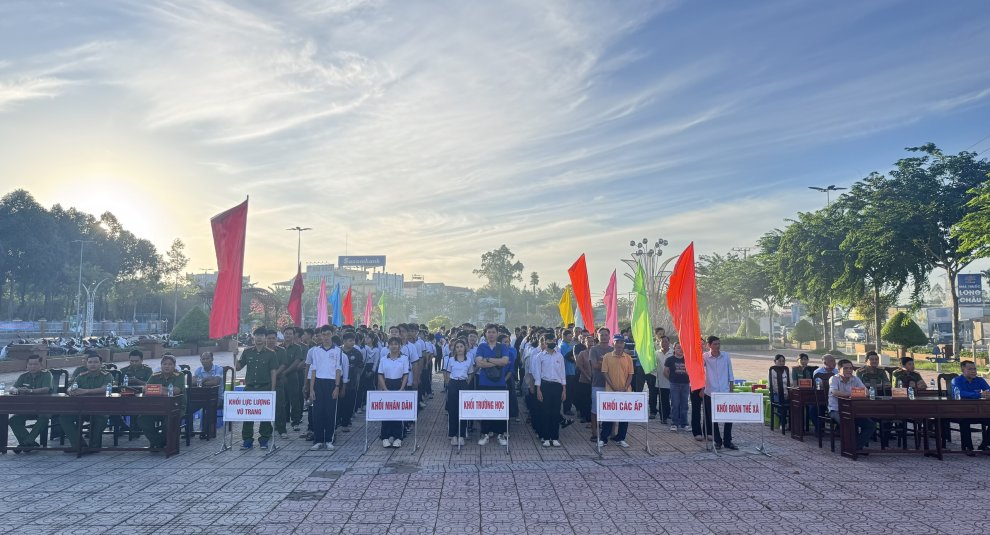 Xã Tân Quới tổ chức các hoạt động hưởng ứng tháng hành động phòng, chống ma túy năm 2026