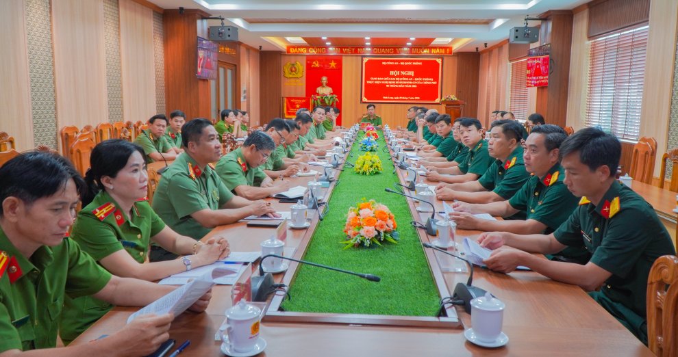 Điểm cầu Công an tỉnh Vĩnh Long (1)