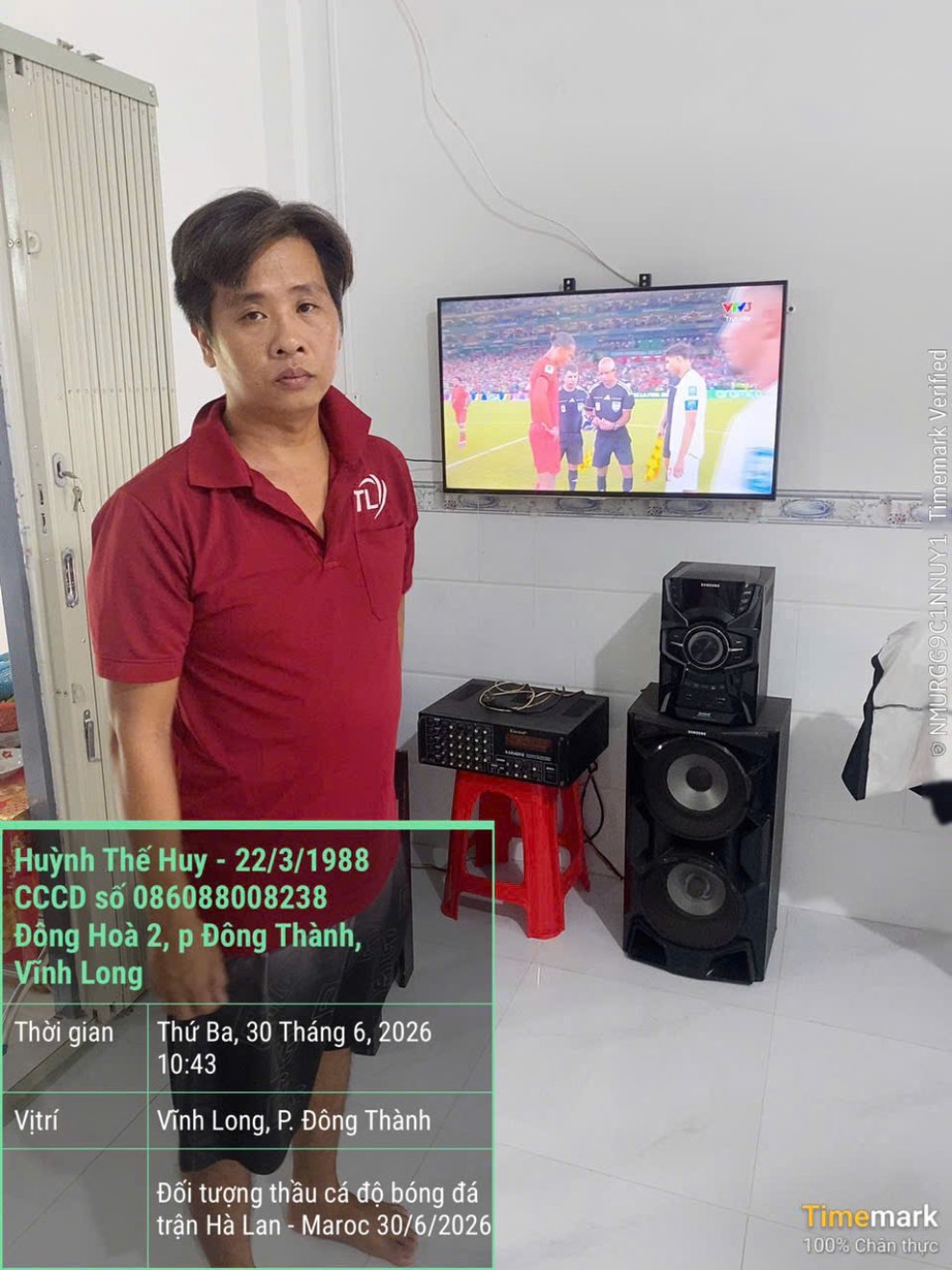 Triệt xóa 02 tụ điểm cá độ bóng đá tại xã Ngãi Tứ và phường Đông Thành