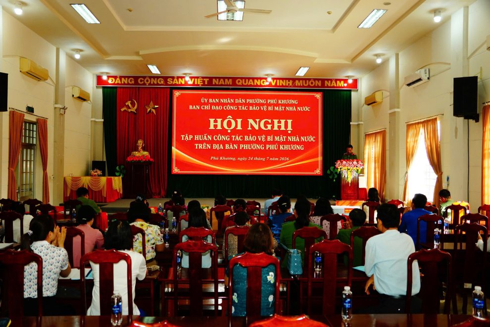 Phòng An ninh chính trị nội bộ phối hợp tổ chức tập huấn, hướng dẫn thực hiện công tác bảo vệ bí mật Nhà nước