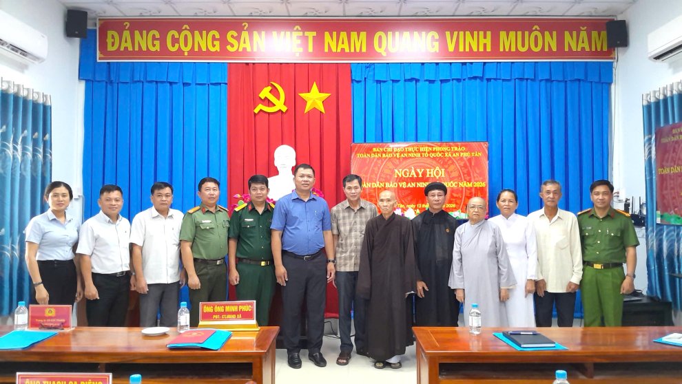 Xã An Phú Tân tổ chức Ngày hội toàn dân bảo vệ an ninh Tổ quốc