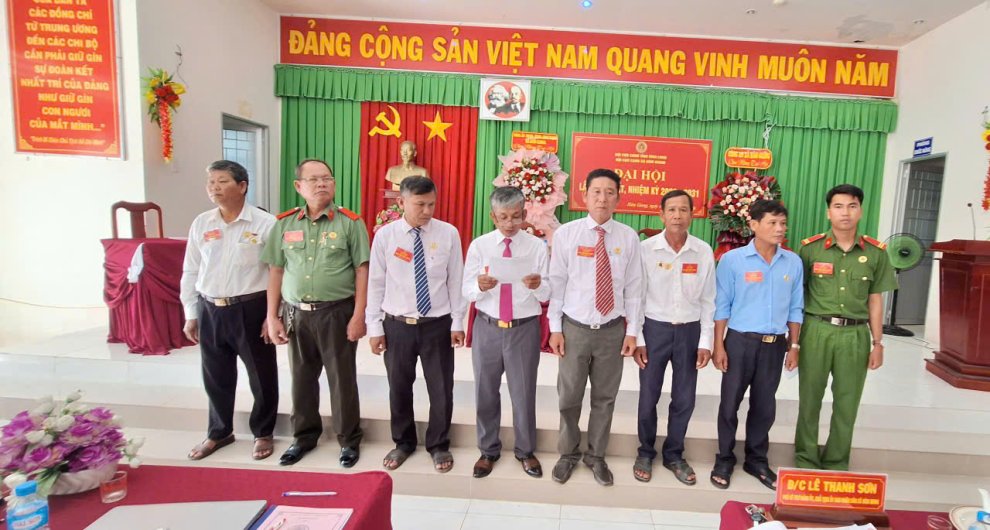 Đại hội thành lập Hội Cựu Công an nhân dân xã Hàm Giang lần thứ I, nhiệm kỳ 2026 - 2031