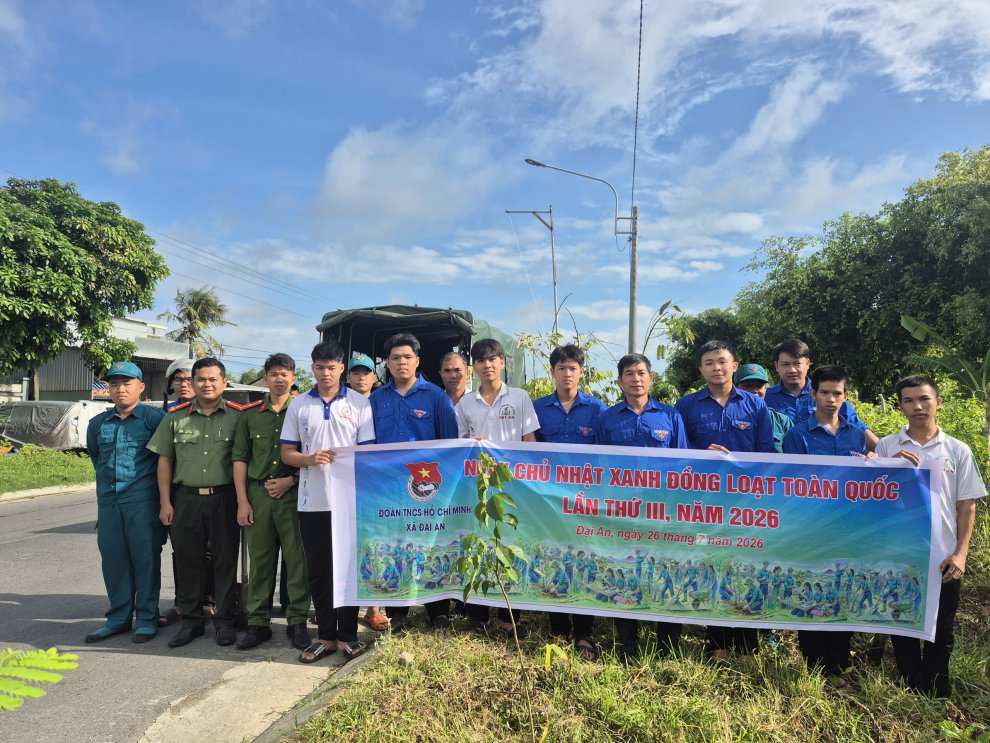 Ảnh 1 Đoàn viên ra quân thực hiện