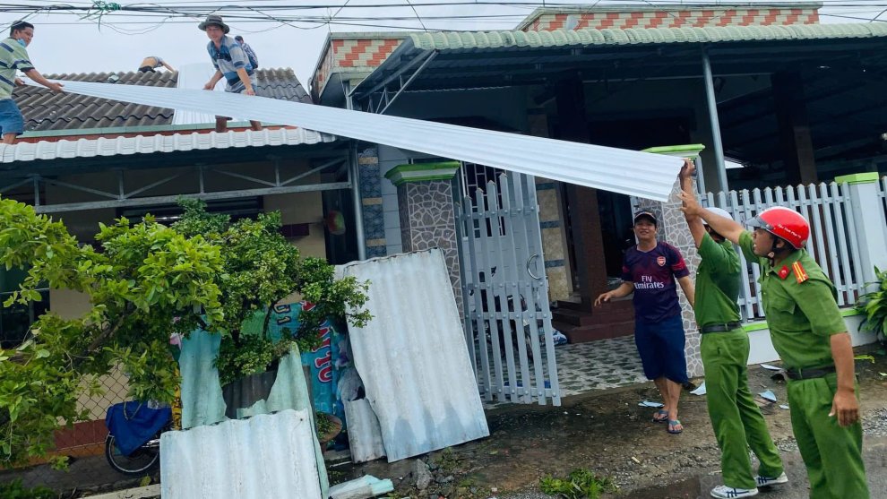 CBCS hỗ trợ Nhân dân khắc phục hậu quả thiên tai