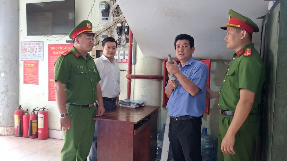 Công tác hướng dẫn, kiểm tra, thực tập phương án chữa cháy và cứu nạn, cứu hộ luôn được thực hiện thường xuyên, liên tục