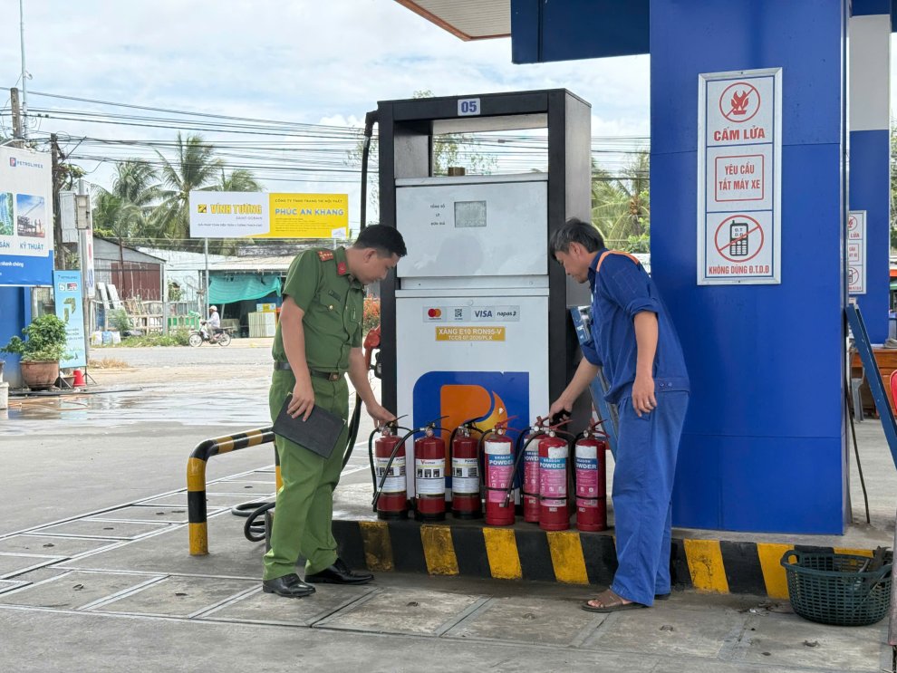 Kiểm tra thiết bị phòng cháy, chữa cháy tại cơ sở