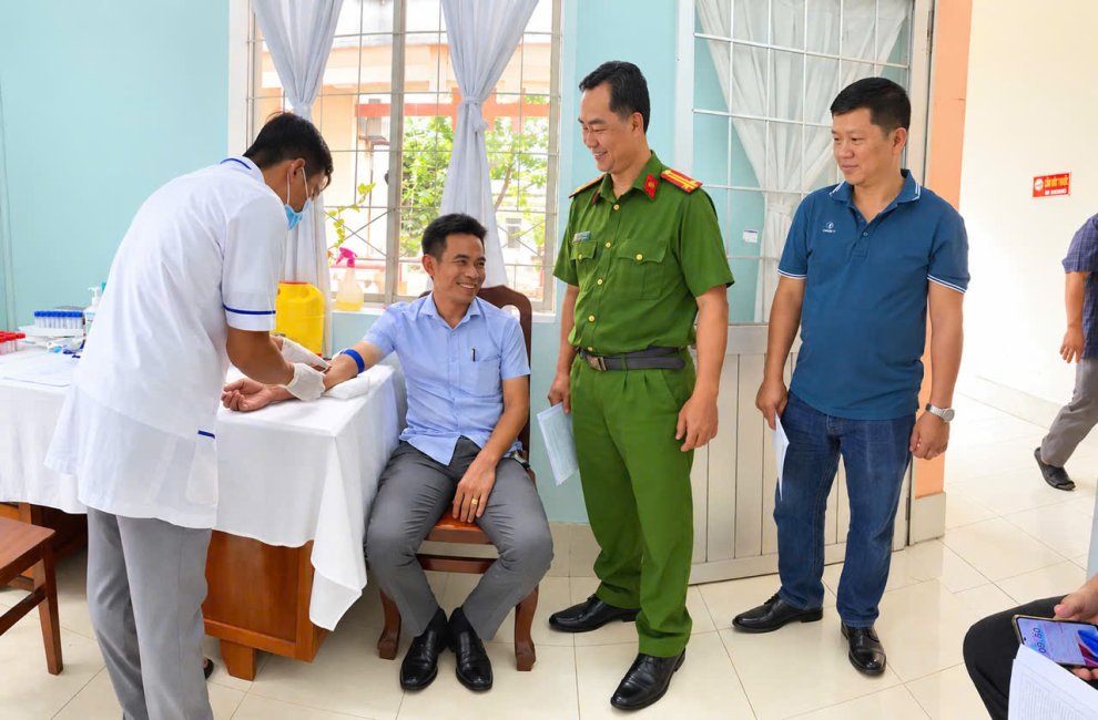 Bệnh xá Công an tỉnh triển khai khám sức khỏe định kỳ cán bộ, chiến sĩ năm 2026