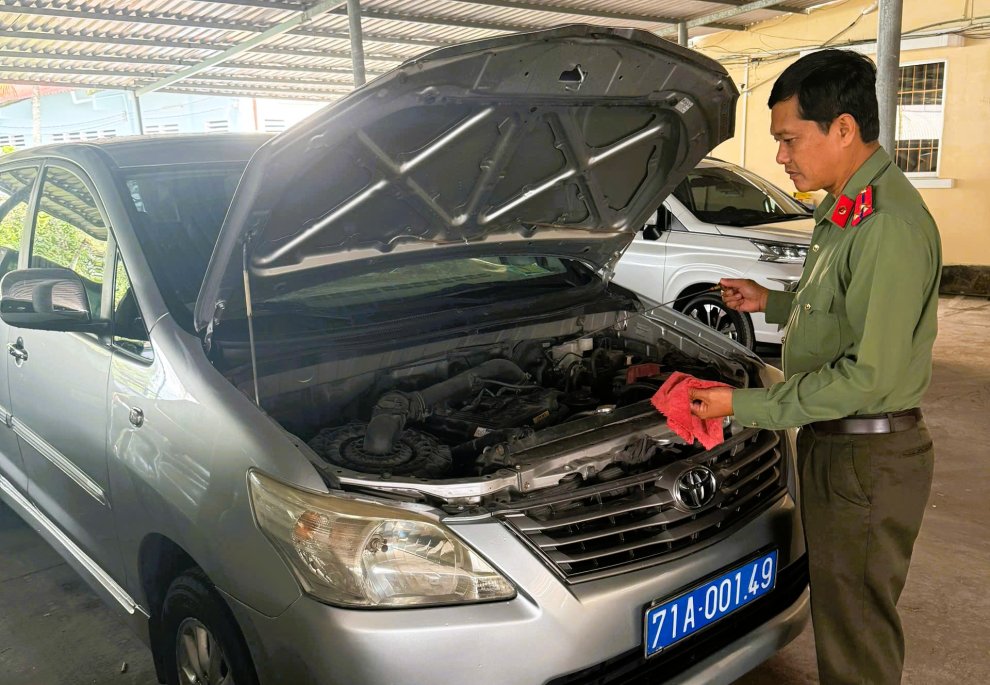 Đội xe, Phòng Hậu cần bảo đảm sẵn sàng phục vụ công tác