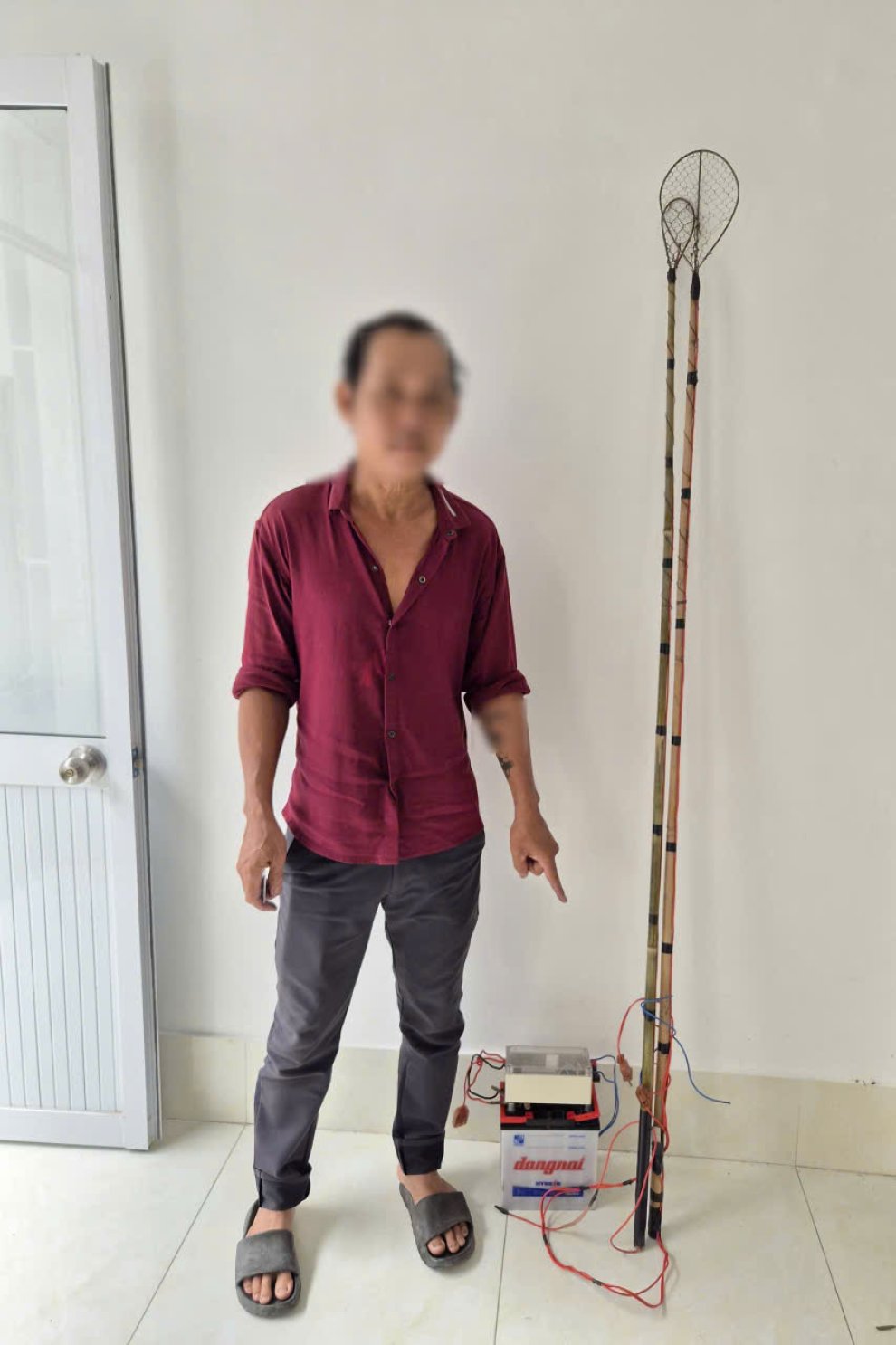 Đương sự tại cơ quan Công an