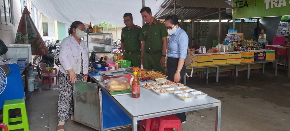 Hình 2 kiểm tra tại các điểm trường