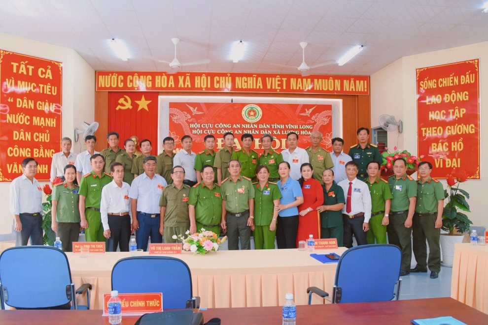 Đại hội Hội Cựu Công an nhân dân xã Lương Hòa lần thứ I, nhiệm kỳ 2026 - 2031