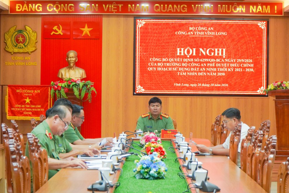 Công bố điều chỉnh Quy hoạch sử dụng đất an ninh thời kỳ 2021 - 2030, tầm nhìn đến năm 2050