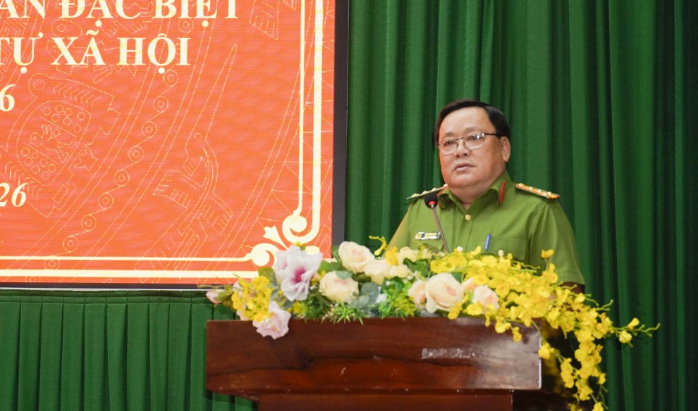 Công an tỉnh Vĩnh Long tập huấn Phương án về xử lý các vụ án đặc biệt nghiêm trọng xâm phạm trật tự xã hội