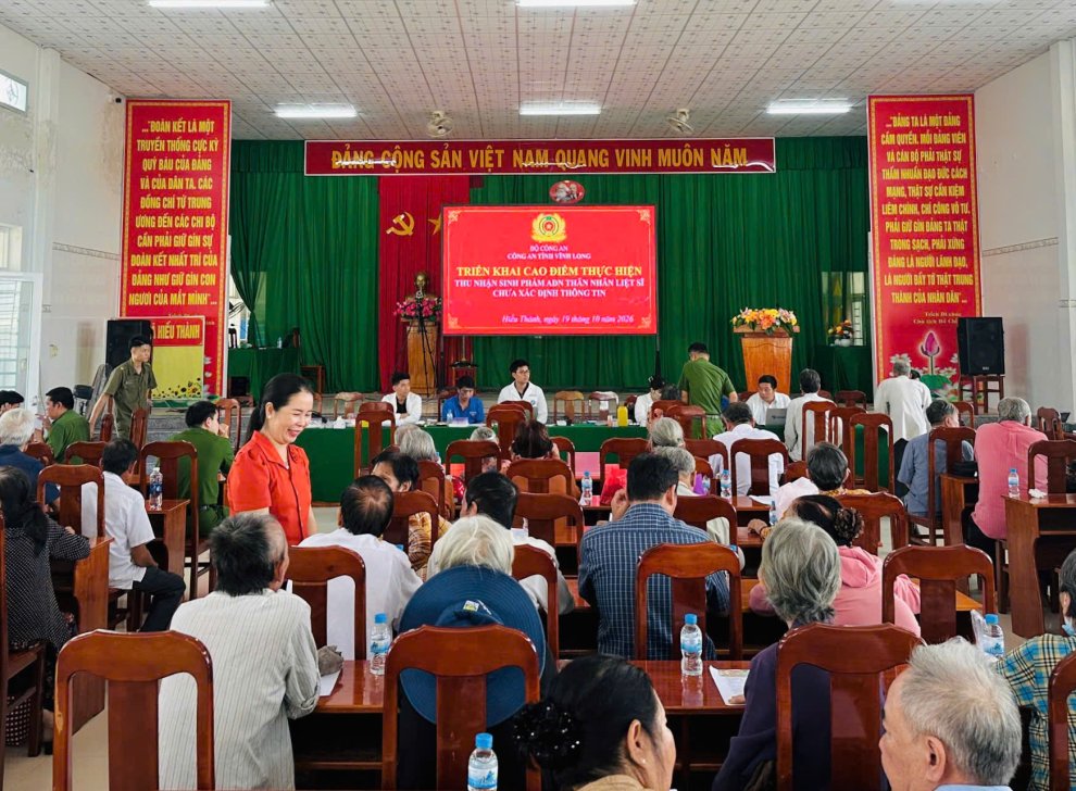 Quang cảnh điểm thu nhận